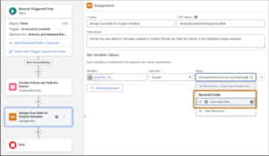 Use Newly Created Records in Flows