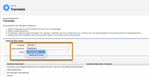Enable Translations for Report and Dashboard Metadata Labels