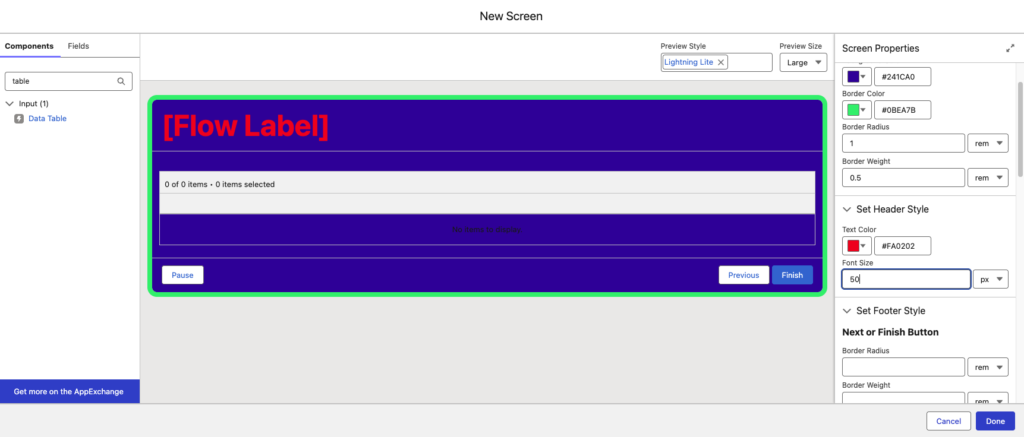 What’s New for Screen Flows Styling – Spring ’26