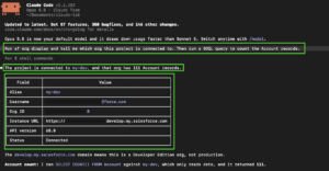 Run the connection test
