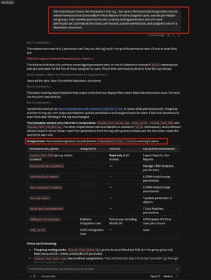 Generate Permission Set Documentation