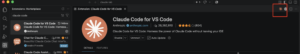 Install the Claude Code extension